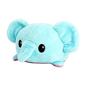 1 Piece of Soft Plush Reversible Elephant Stuffed Toy Assorted